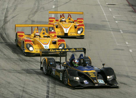 LMP2 kamp mellem Porsche og Acura